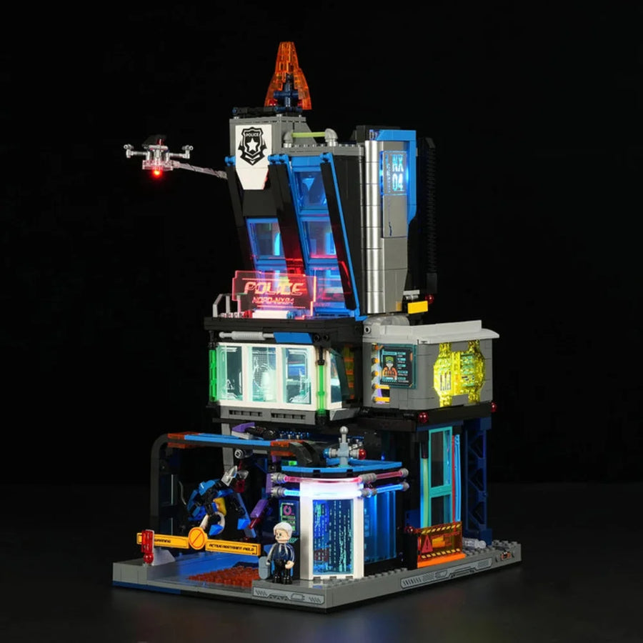 Cyberpunk Police HQ