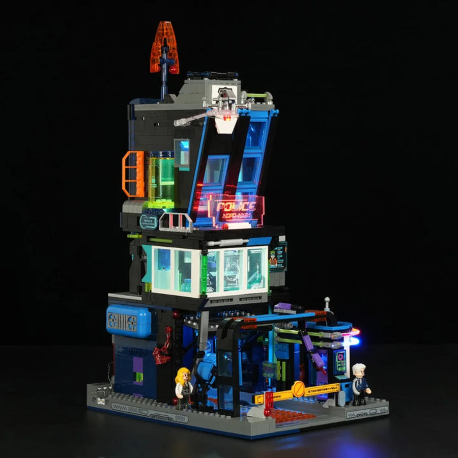 Cyberpunk Police HQ