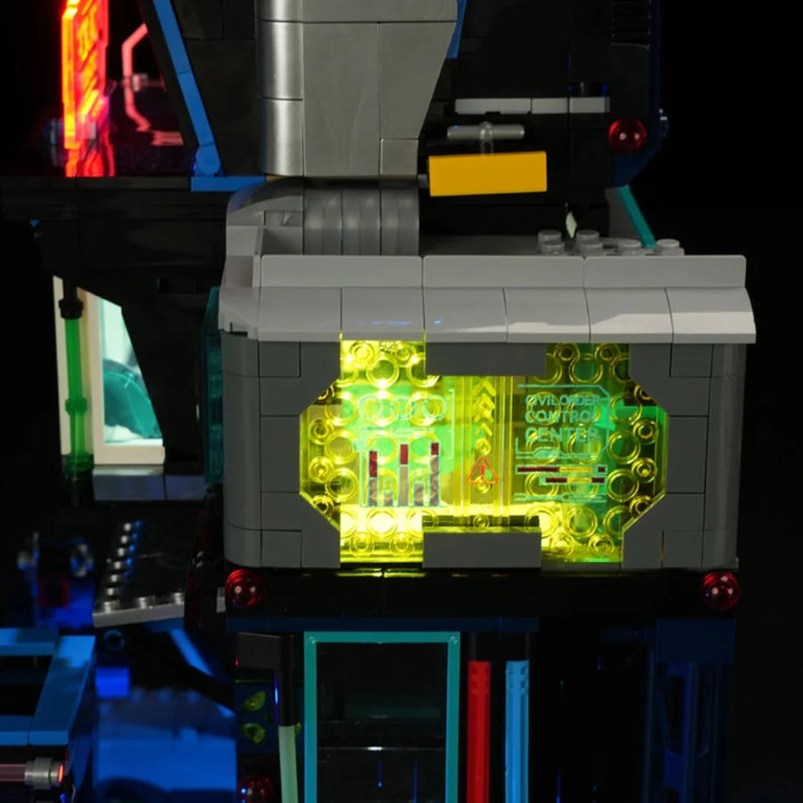 Cyberpunk Police HQ