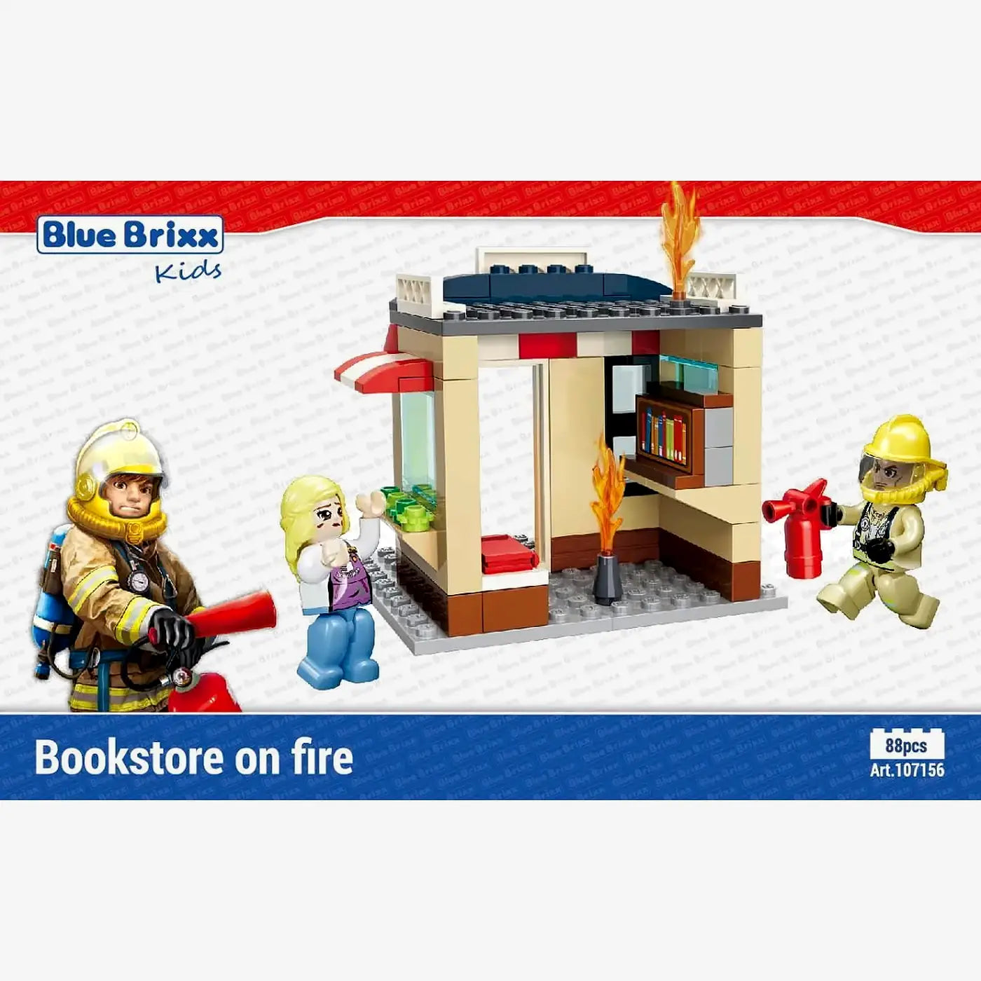 Stadtfeuerwehr: Brennender Bücherladen