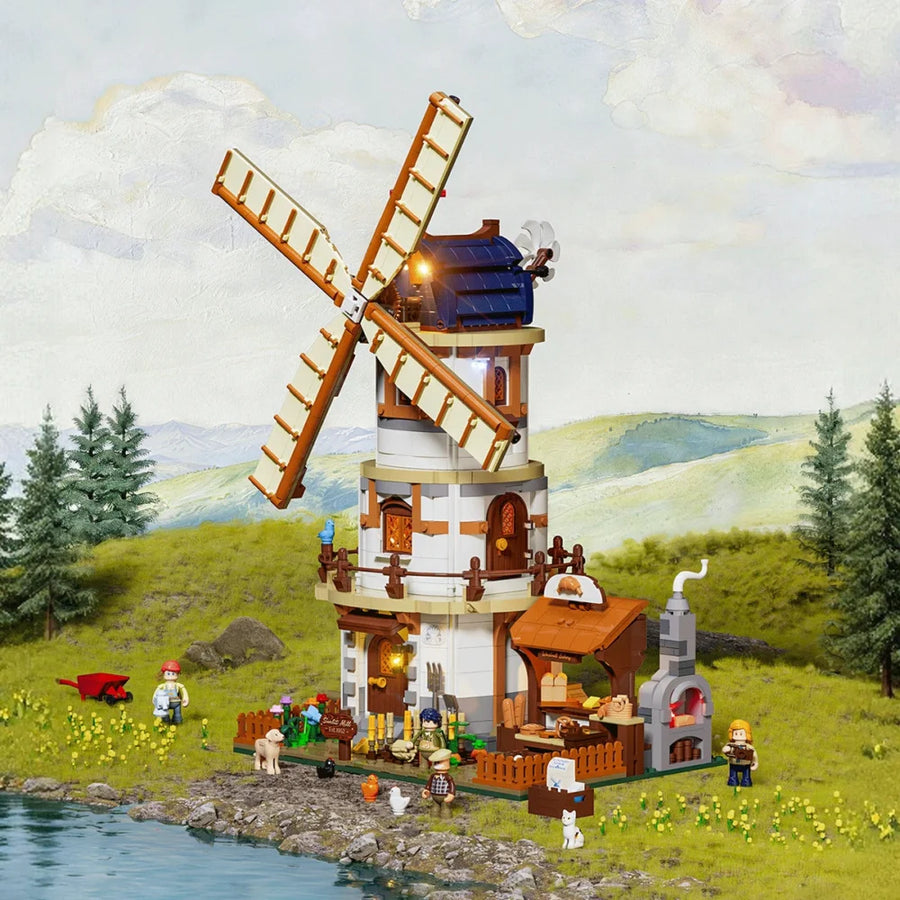 Dutch Windmill Millhouse