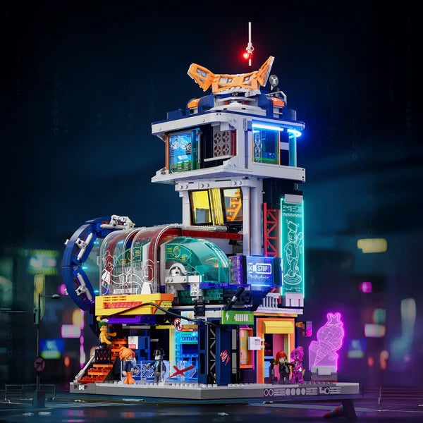 Floating Train Station