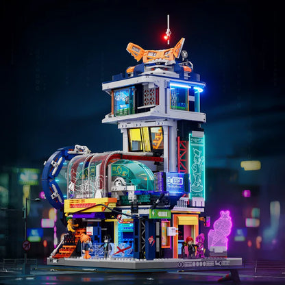 Floating Train Station