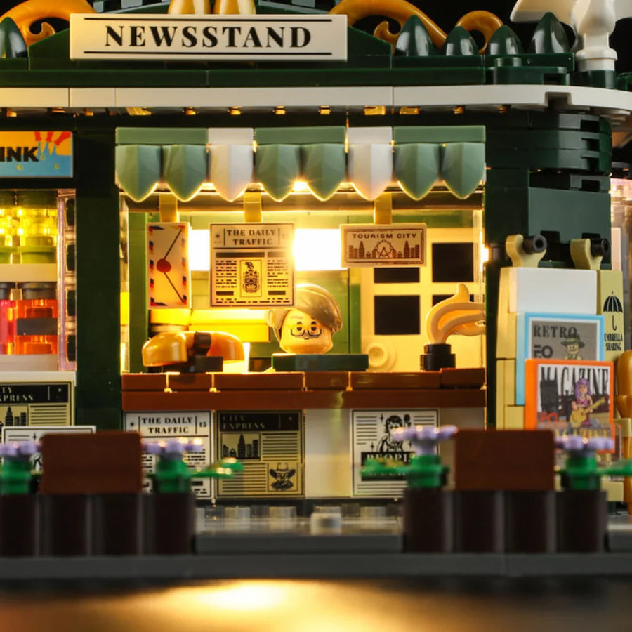 Europäischer Zeitungskiosk