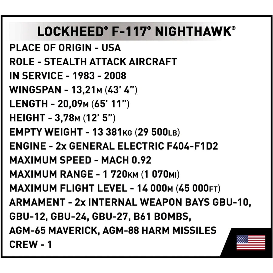 LOCKHEED F-117 NIGHT