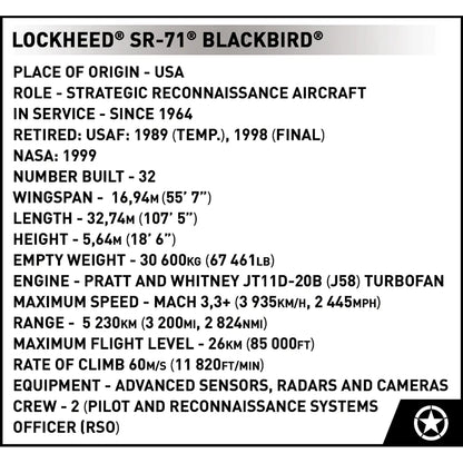 LOCKHEED SR-71 EX.E