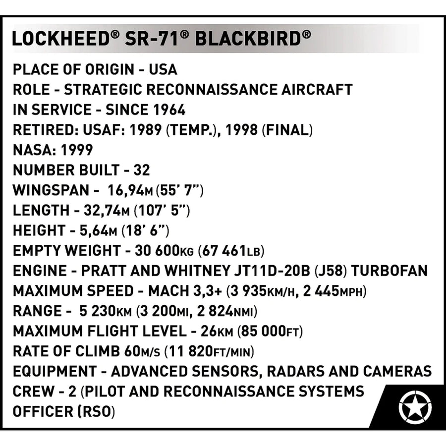 LOCKHEED SR-71 EX.E