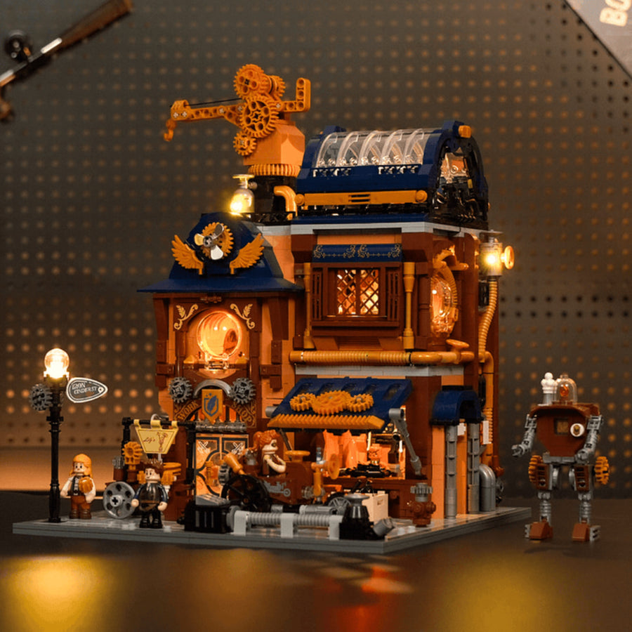 Steampunk-Mechanikwerkstatt