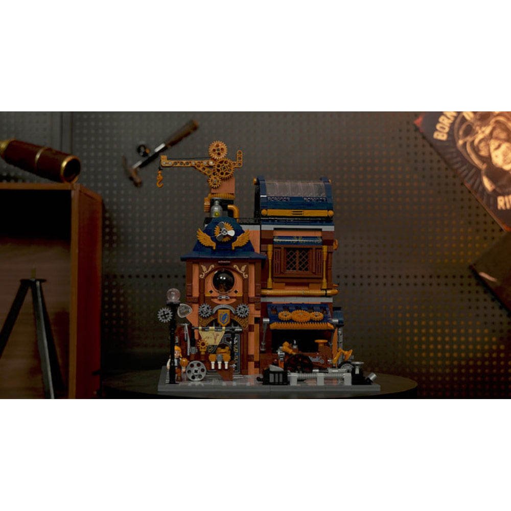 Steampunk-Mechanikwerkstatt