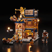 Steampunk-Mechanikwerkstatt