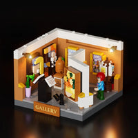 Moderne Kunstgalerie-Box