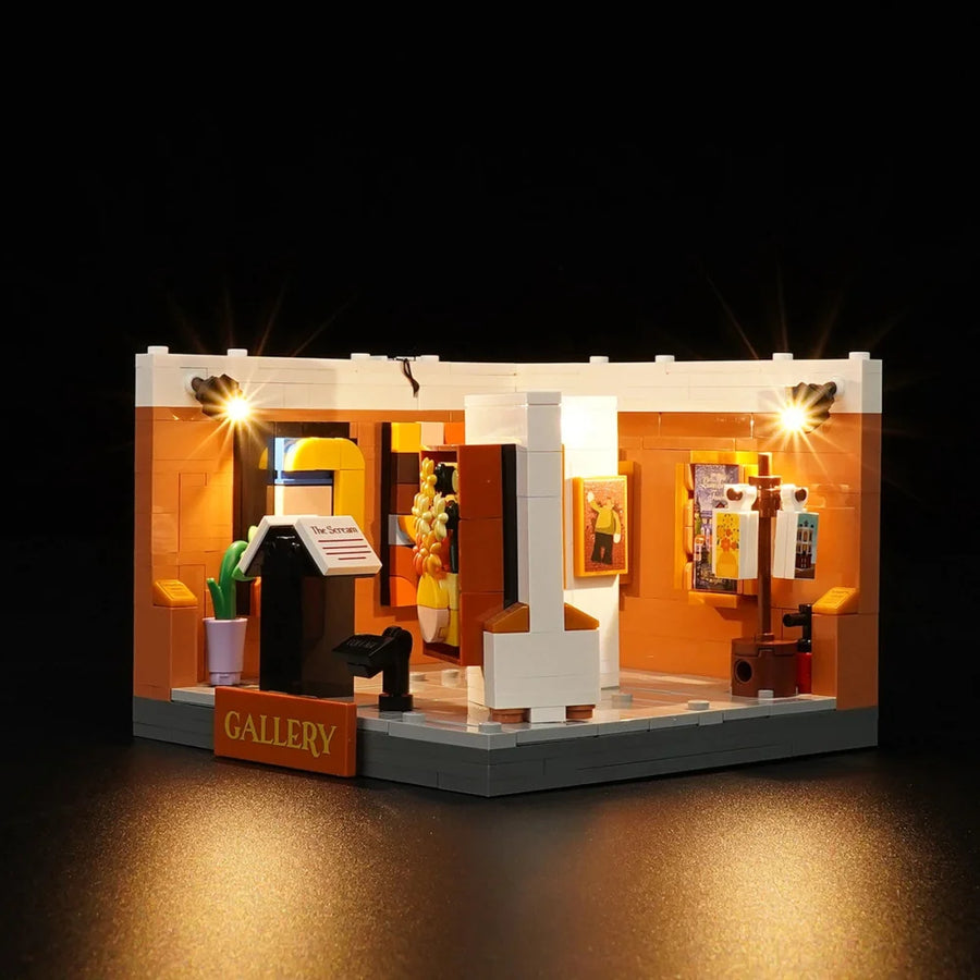 Moderne Kunstgalerie-Box