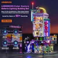 Cyberpunk-Neonstadt: Cyber-Couture-Galerie