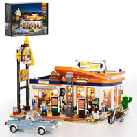 Retro-Tankstelle