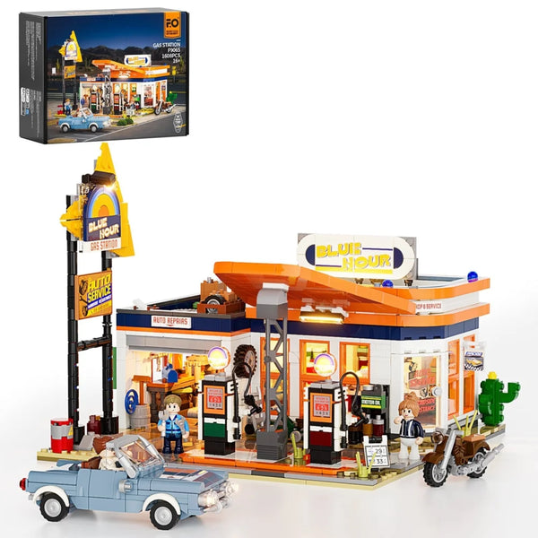 Retro-Tankstelle