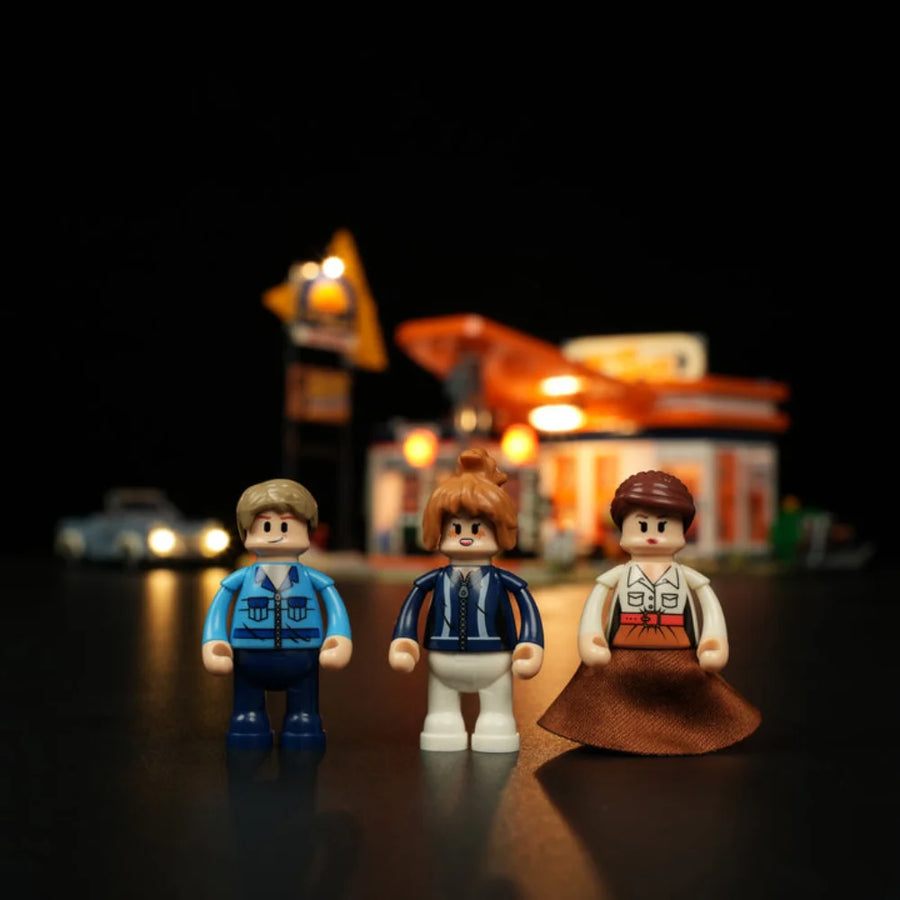 Retro-Tankstelle