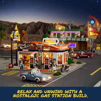 Retro-Tankstelle