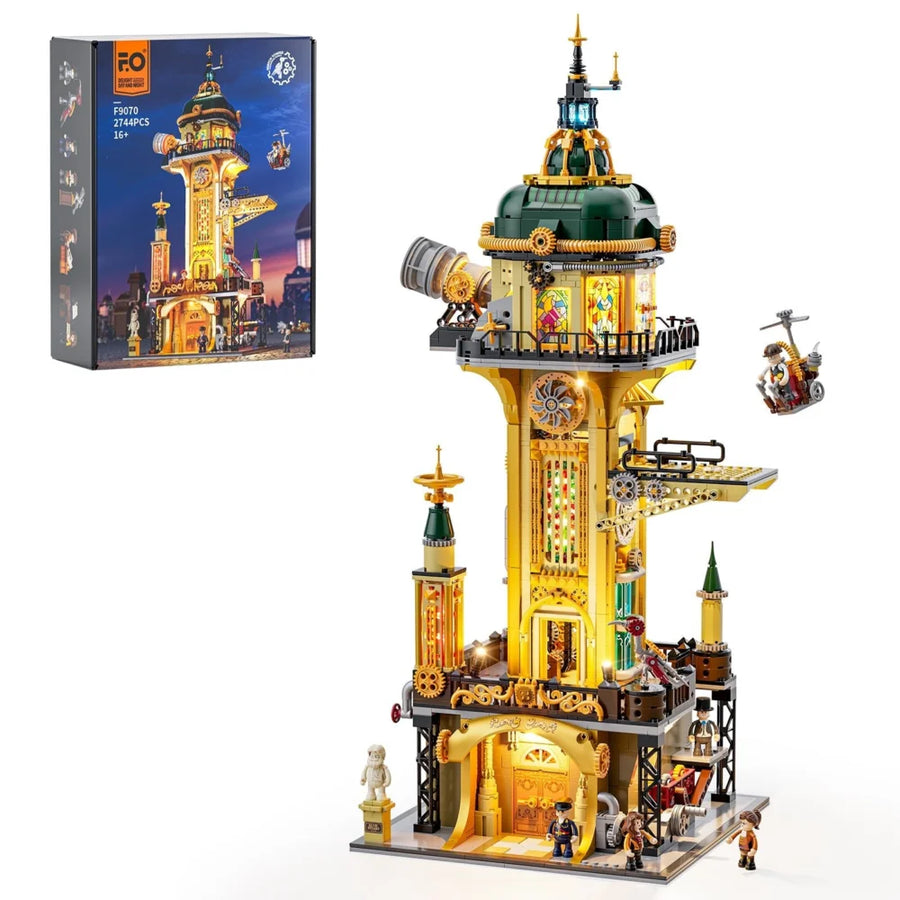Steampunk-Wachturm