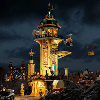 Steampunk-Wachturm