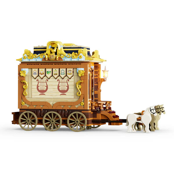 Mittelalterlicher Theaterwagen