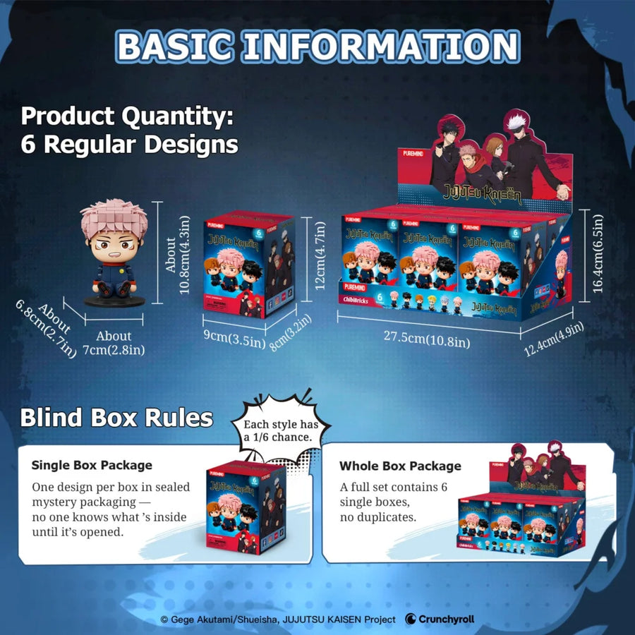Jujutsu Kaisen: ChibiBricks-Überraschungsbox