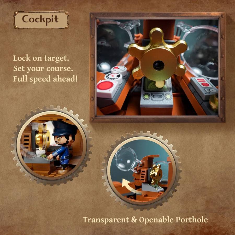 Steampunk-Nautilus