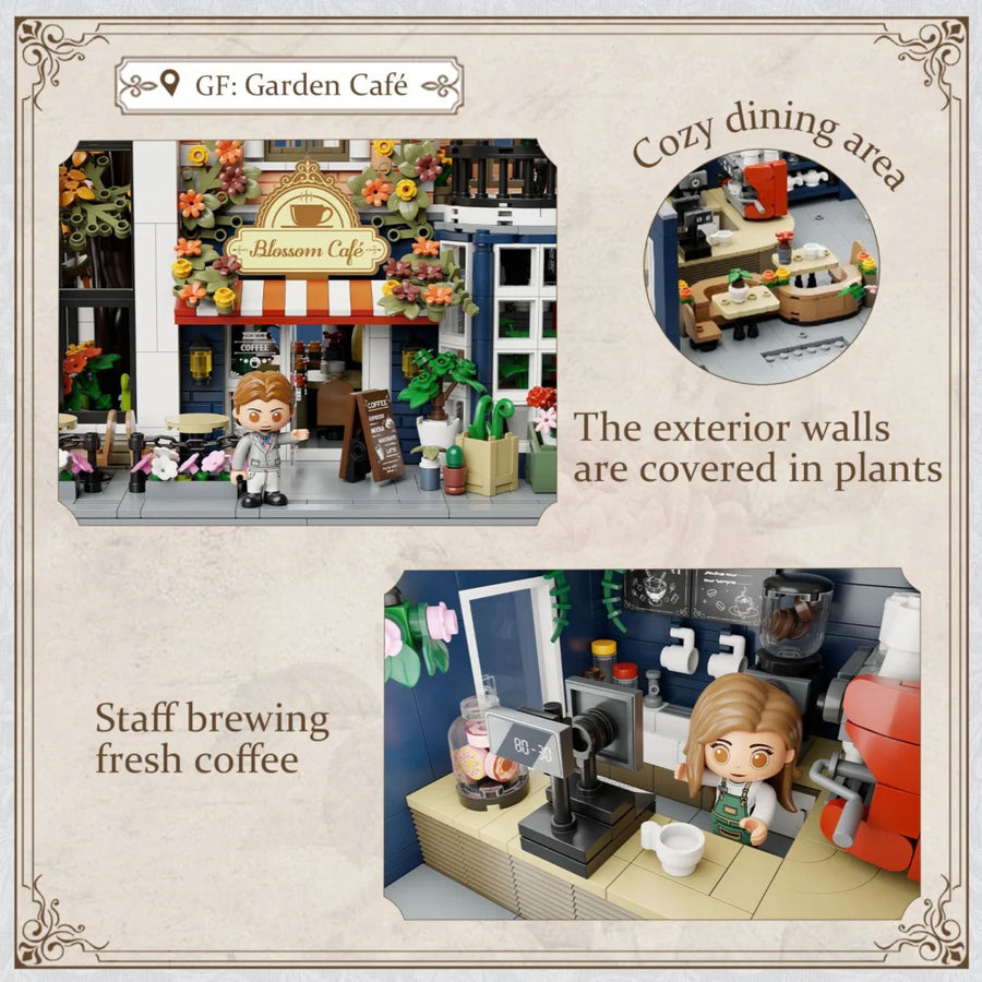 Blütenbaum-Café