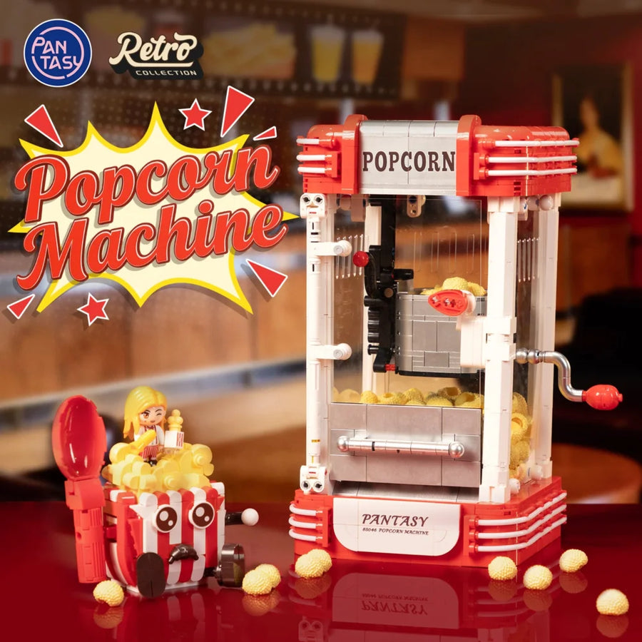 Retro Popcorn-Maschine