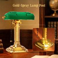 Retro-Bankierlampe
