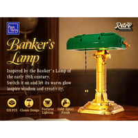 Retro-Bankierlampe