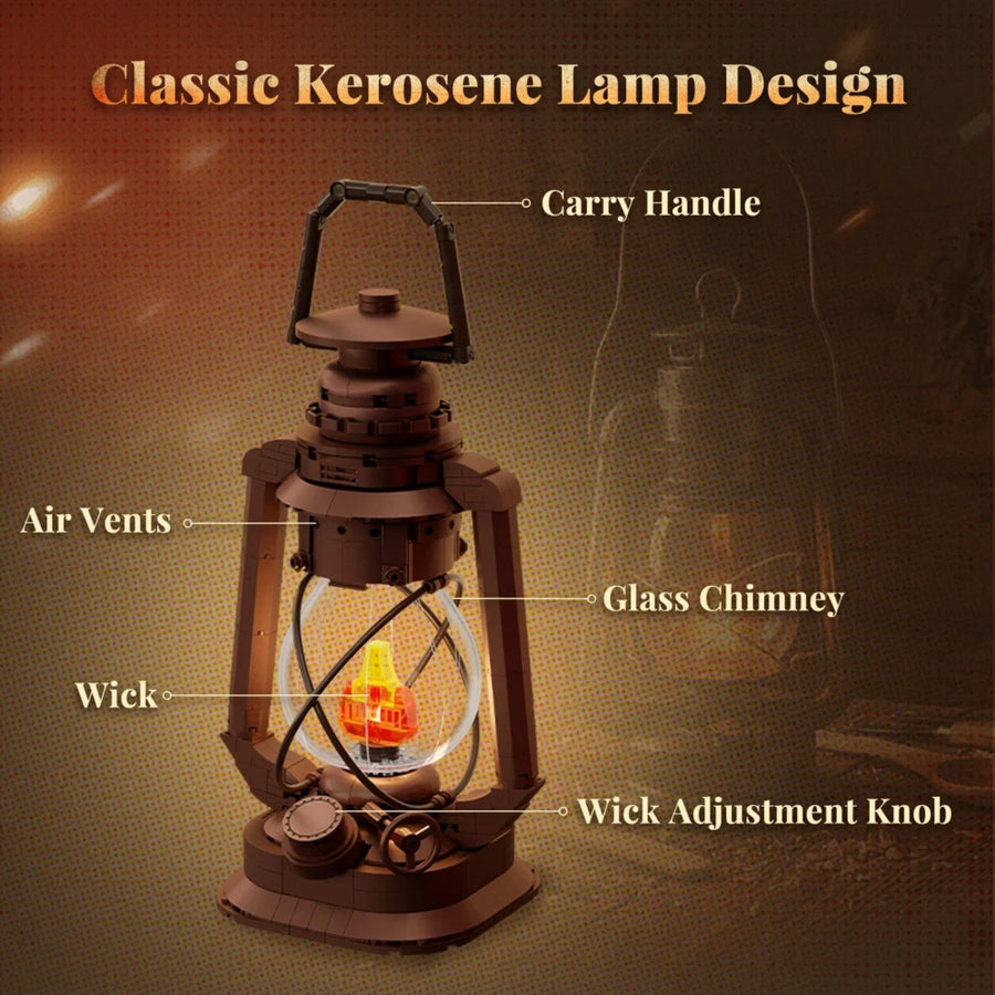 Retro-Petroleumlampe