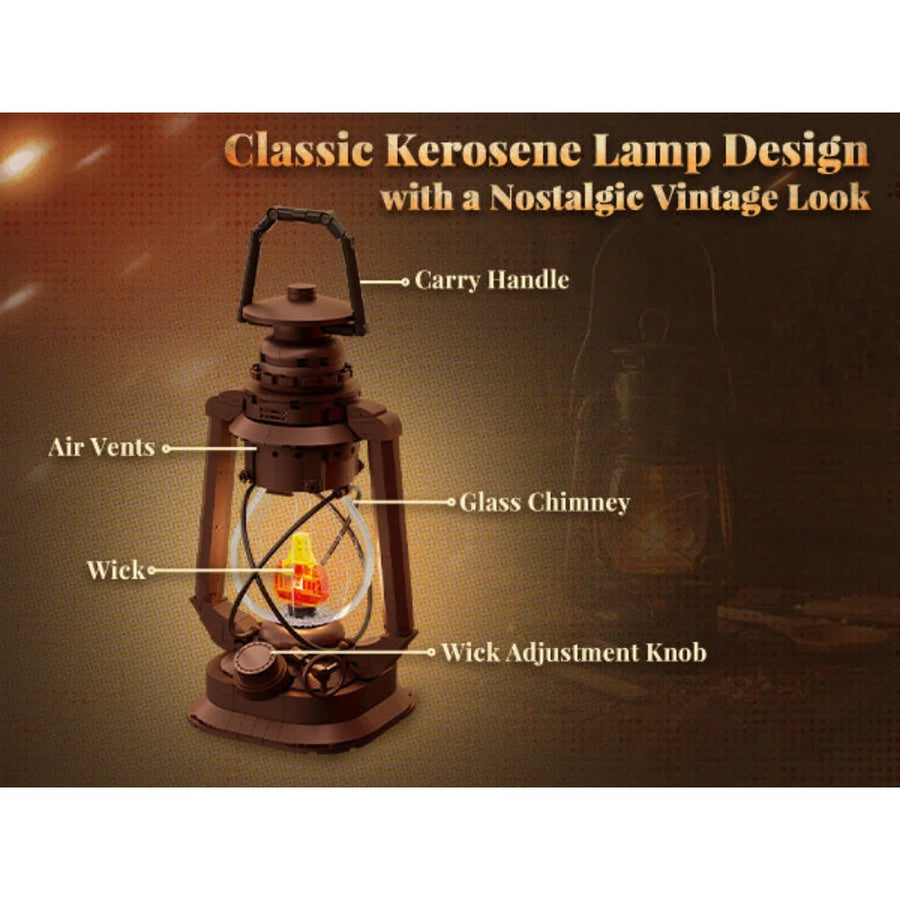 Retro-Petroleumlampe