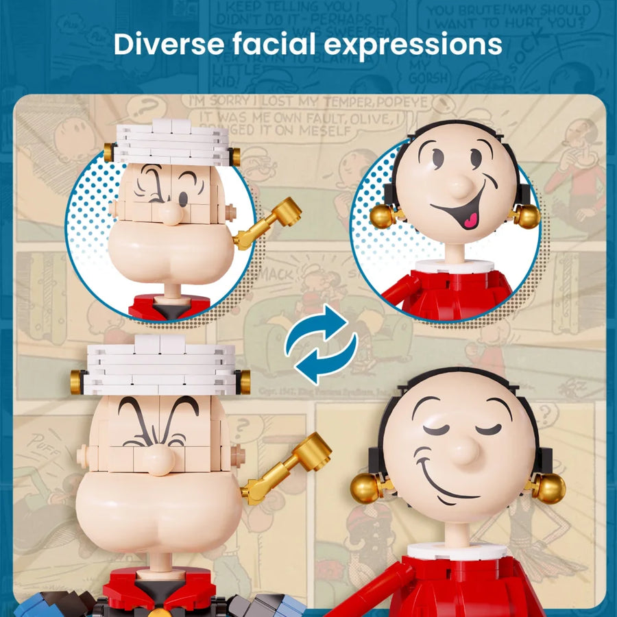 Popeye: Popeye & Olive Oyl