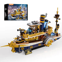 Steampunk Steamship