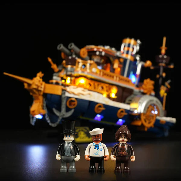 Steampunk Steamship