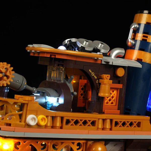 Steampunk Steamship