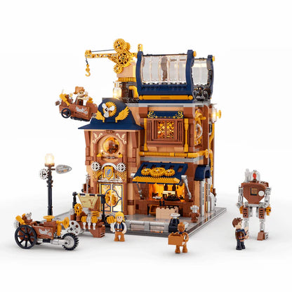 Steampunk Mechanical Workshop