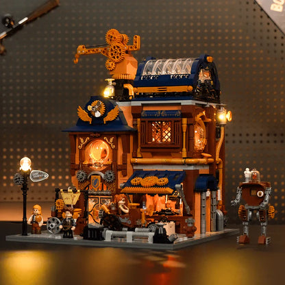 Steampunk Mechanical Workshop