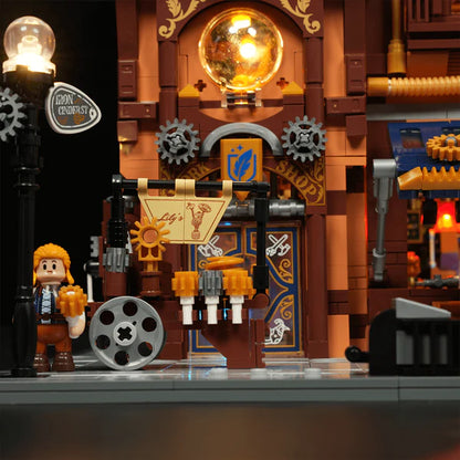 Steampunk Mechanical Workshop