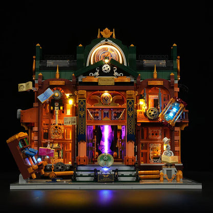 Steampunk Time Rift Library