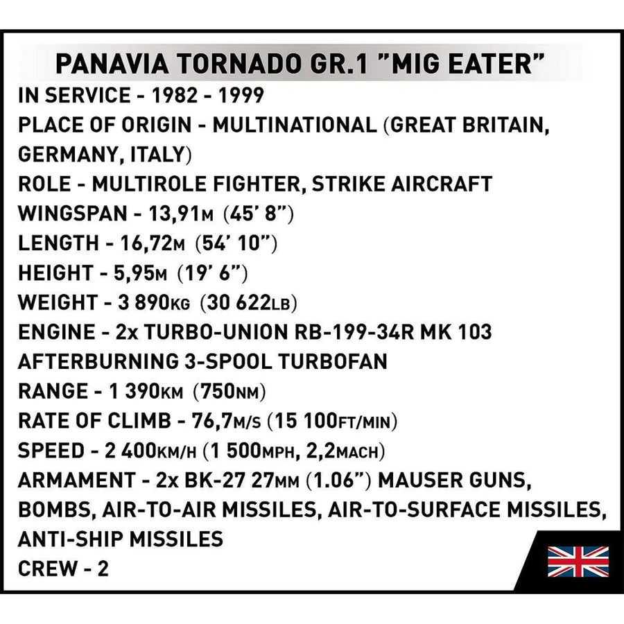 TORNADO GR.MK 1 MIG