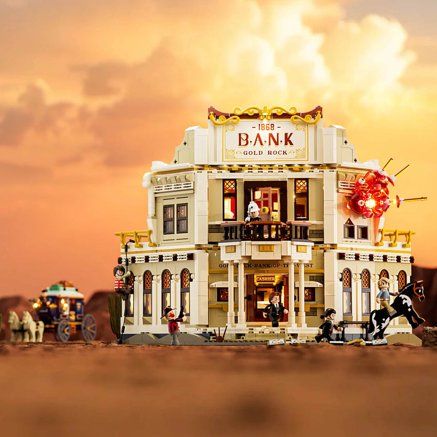 Banküberfall im Wilden Westen